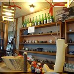 カウンターごし