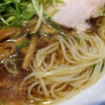ラーメン巌哲 - 薄切肉醤油ラーメン