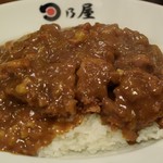 日乃屋 - 名物カツカレー　８８０円