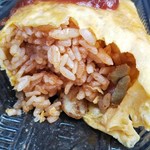 助さん・格さん - オムライスの中身