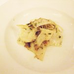 ピアノピアーノ 肥後橋本店 - アワビの冷製カッペリーニ