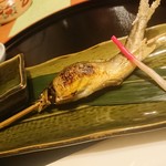 宇奈月国際ホテル - 鮎塩焼き蓼酢添え