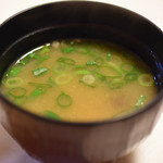 楽座 - 味噌汁！