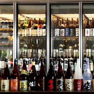日本酒の種類も豊富