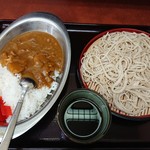 みのがさ - 蕎麦屋のカレーライスセット