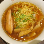 大阪王将 - 煮干醤油ラーメン