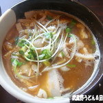 川越製麺 六三余うどん - これが鮪骨系こってり醤油