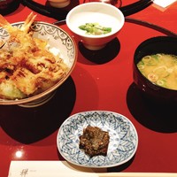心斎橋 禅園 - 海老天丼御膳