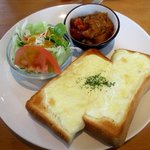 イージーライフカフェ - チーズトーストセット！