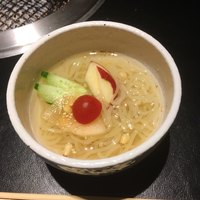 焼肉専科 肉の切り方 日本橋本店 - 小冷麺