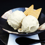 roasted tea Ice cream