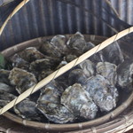 海女小屋はちまんかまど - こちらも採れたて。