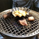 Yakiniku No Fujimasu - シャトーブリアンとにんにく。