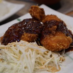 うえだや - ヒレカツも分厚い！