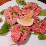 肉や 恵比寿 まる福 - 田村牛盛り合わせ 赤身