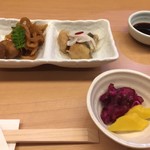 日本料理 たぐち - 先付と漬物