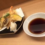 Nihon Ryouri Taguchi - 天ぷら定食（一部）
