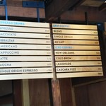 ブルーボトルコーヒー 京都カフェ - メニュー。