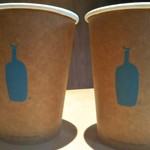 ブルーボトルコーヒー 京都カフェ - 結構たっぷり入ってます。