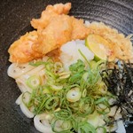 うどん居酒屋 海士麺蔵 - 鶏天だし醤油うどん