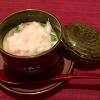 豆乳あんかけ茶碗蒸し