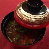 宍道湖しじみとジュンサイの赤出し