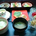 おおやま - 海老揚真薯しそ焼きセット