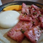 千里馬 - 焼肉定食（１０５０円）