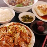 台湾料理 四季紅 - 油淋鶏ランチ
