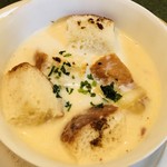 ラ プリマベーラ - チーズフォンデュ風スープ