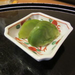 懐石料理 はし本 - お通し：自家製のザーサイ