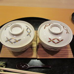 懐石料理 はし本 - 男女違った器