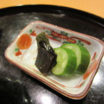 懐石料理 はし本 - 香の物