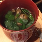 はらまさ - なめこの味噌汁