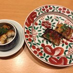はらまさ - 天然鰻！焼きと蒸しで。