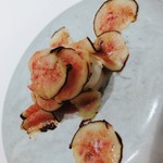 Ysm - デザート①ヨーグルトのソルベ、イチジク