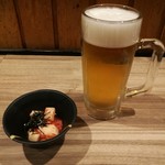 おもて家 - 晩酌セット　お通し