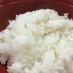 Kushitetsu - ご飯は普通で大盛りサイズ
