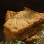 おでんと肴 さかもと - 絹厚揚げUP