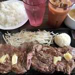 ♪ステーキランチ300ｇ¥1000
          