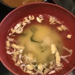 Tonkatsusenkouhanami - 味噌汁