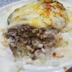 ロビン - ハンバーグの断面