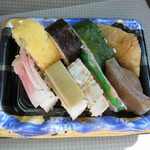 田舎寿司盛り合わせ（大）￥５１８