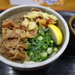 麺処 綿谷 丸亀店 - 牛肉ぶっかけ　￥350