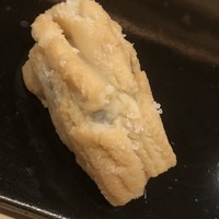 鮨きむら - 小柴の穴子、塩でいただきます
