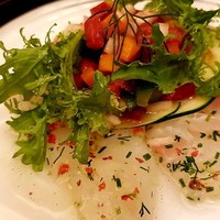 レストラン・パッション - 海の幸のカルパッチョ　スパイスとライム　プロヴァンスオリーブオイル風味