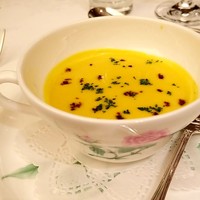 レストラン・パッション - 温かいかぼちゃのポタージュ