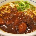 なか卯 - プレミアム カレーうどん 590円（税込）。　　　　　　2018.09.19