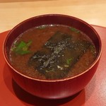 大天寿司 - 赤出汁