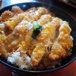 朝比 - 芳寿豚のカツ丼アップ